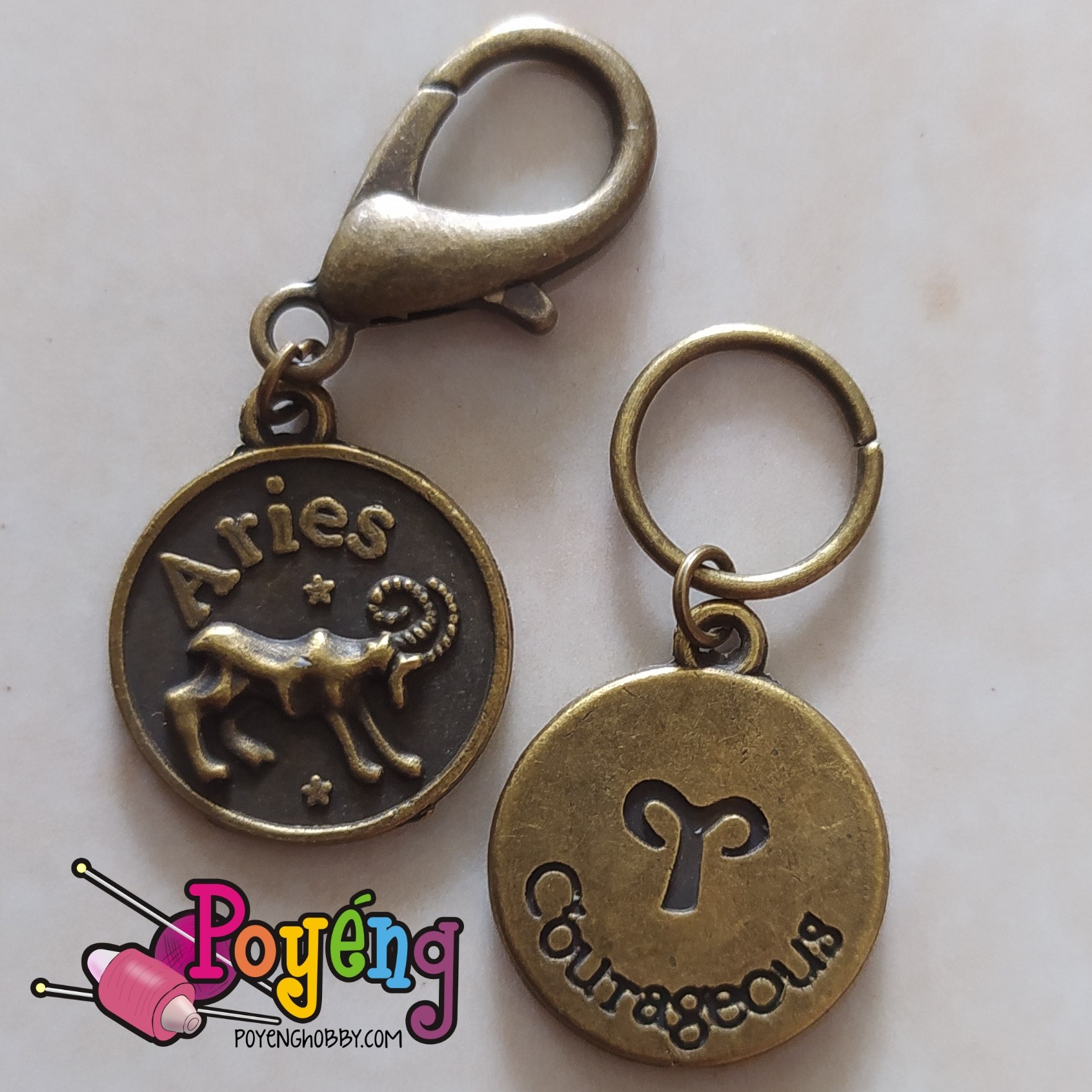 St Marker Ring Zodiac Series: Aries